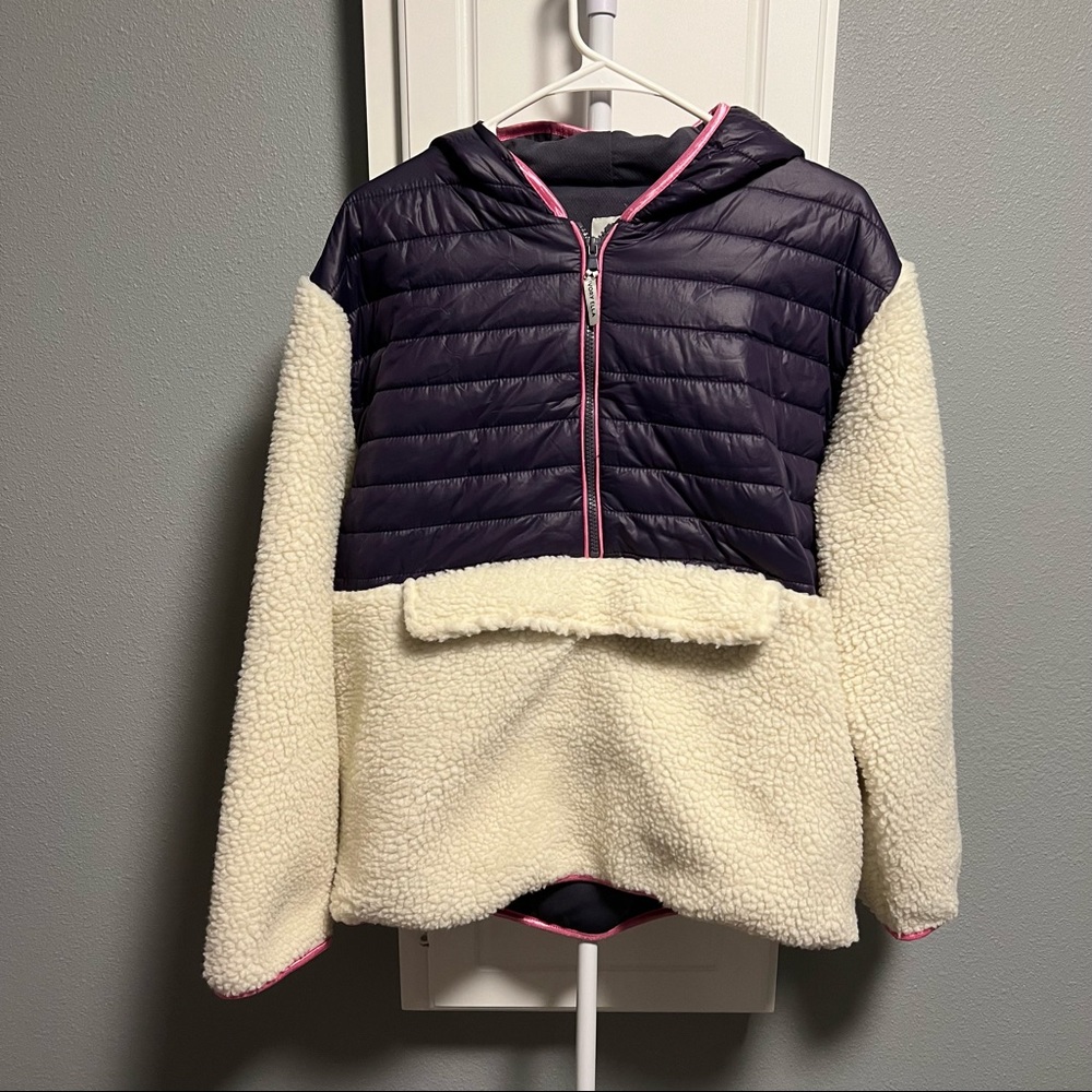 Ivory Ella Clair Half Zip L